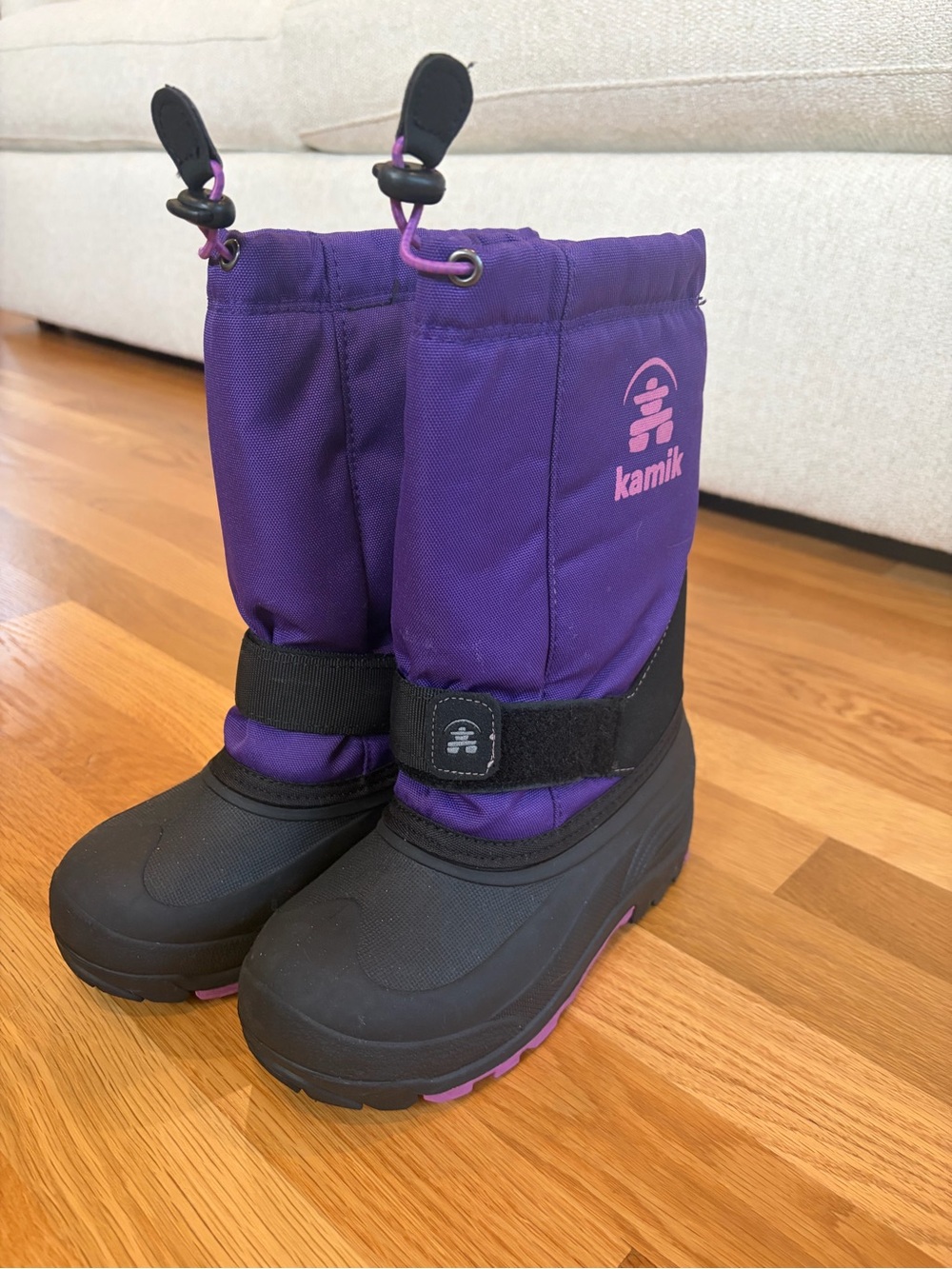 Kamik Kids Waterbug Boots size 2 like new